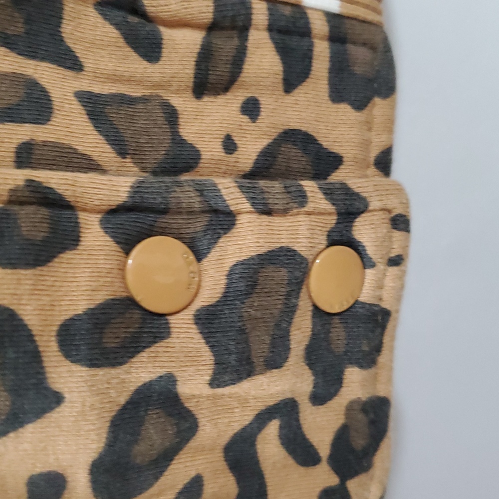 Wesc  Women's Brown Leopard Print Jacket Size Ex Small NWOT - Picture 6 of 6